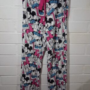 Pantalón Pijama Plush Mickey y Minnie Mouse – Mujer