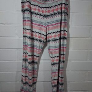 Pantalón Pijama Estampado Nórdico e Invernal – Mujer