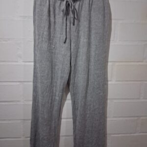 Pantalón Pijama Gris Melange Básico – Mujer