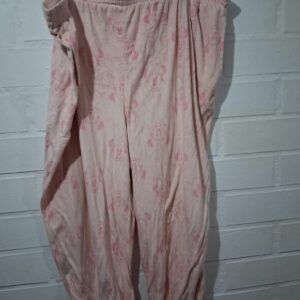 Pantalón Pijama Estampado de Minnie Mouse Rosado – Mujer