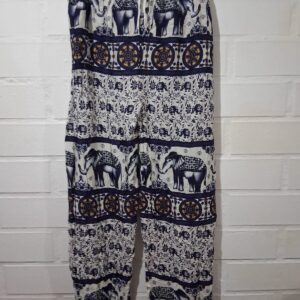 Pantalón Pijama Jogger Estampado de Elefantes – Mujer